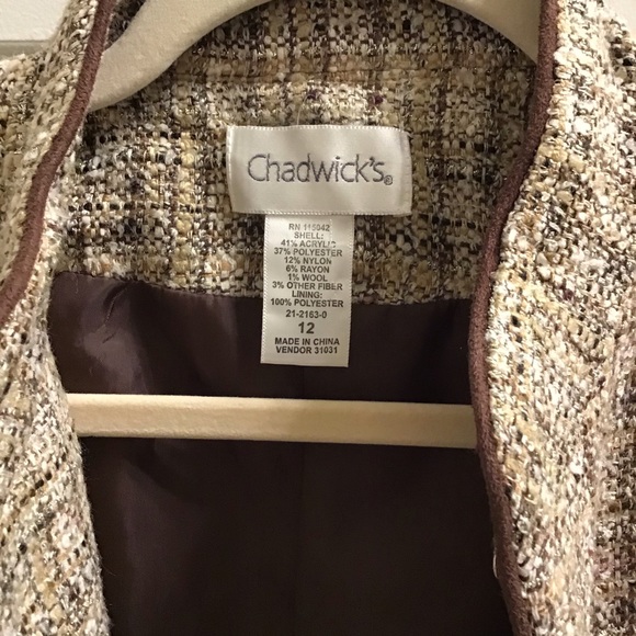 Chadwick’s Tweed Style Blazer - Picture 4 of 4